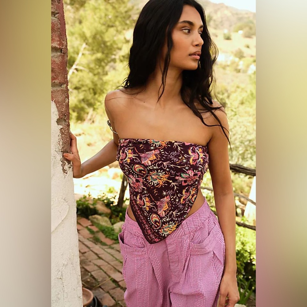 Free People Raya Bandana Top